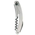 Stainless Steel Wine Opener w/ Corkscrew & Bottle Cap Remover